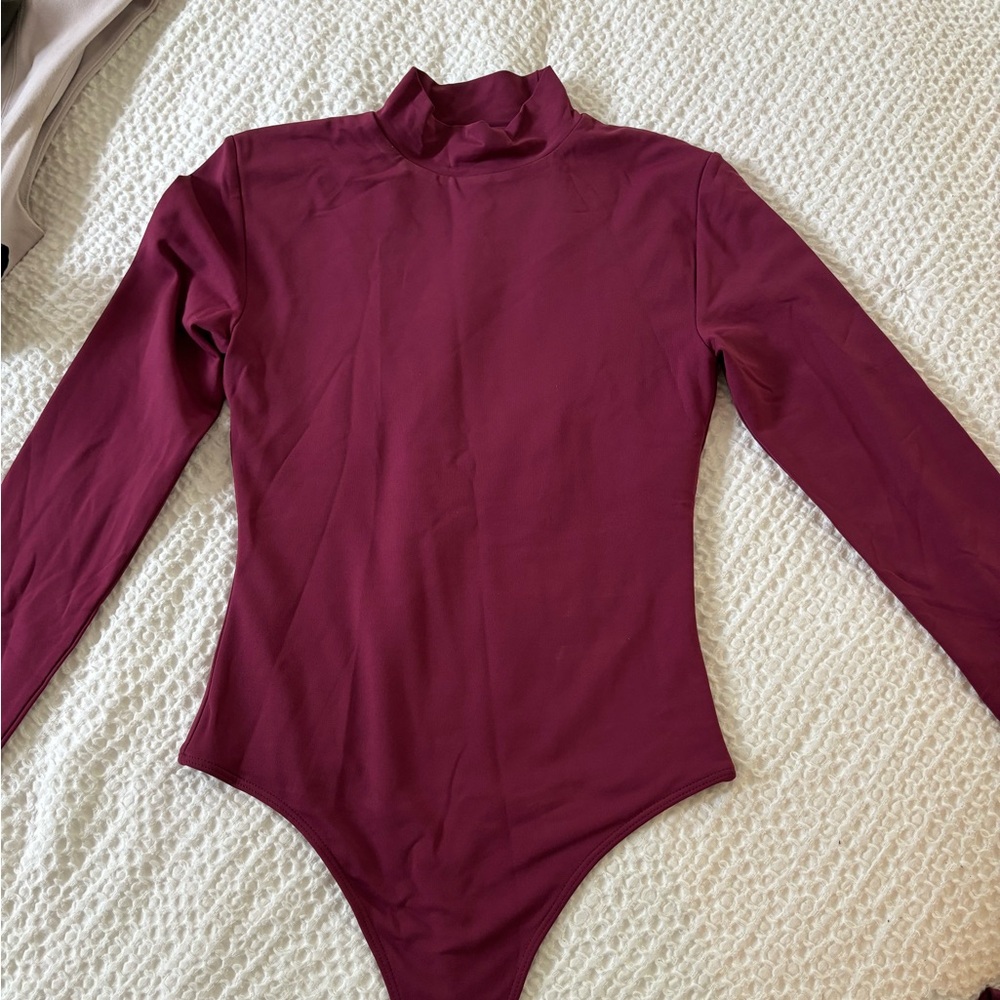 Aritizia Babaton contour turtleneck long sleeve bodysuit